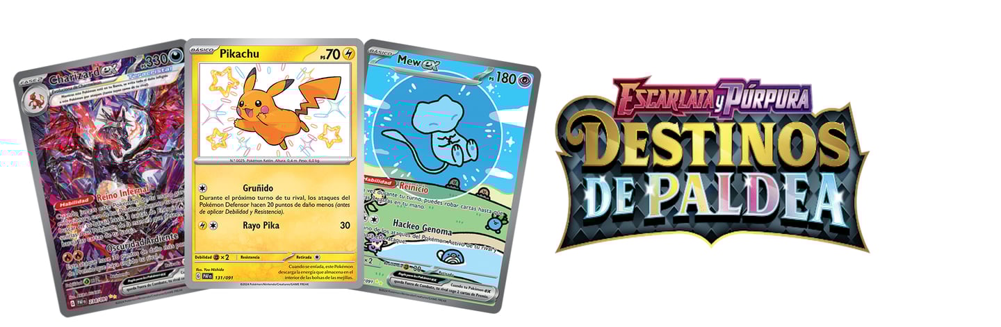 cartas sueltas destinos de paldea