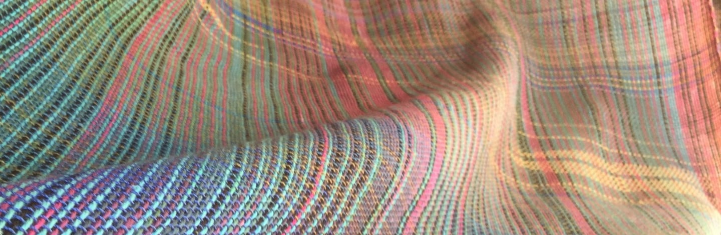 handwoven cloth by Isa Stead