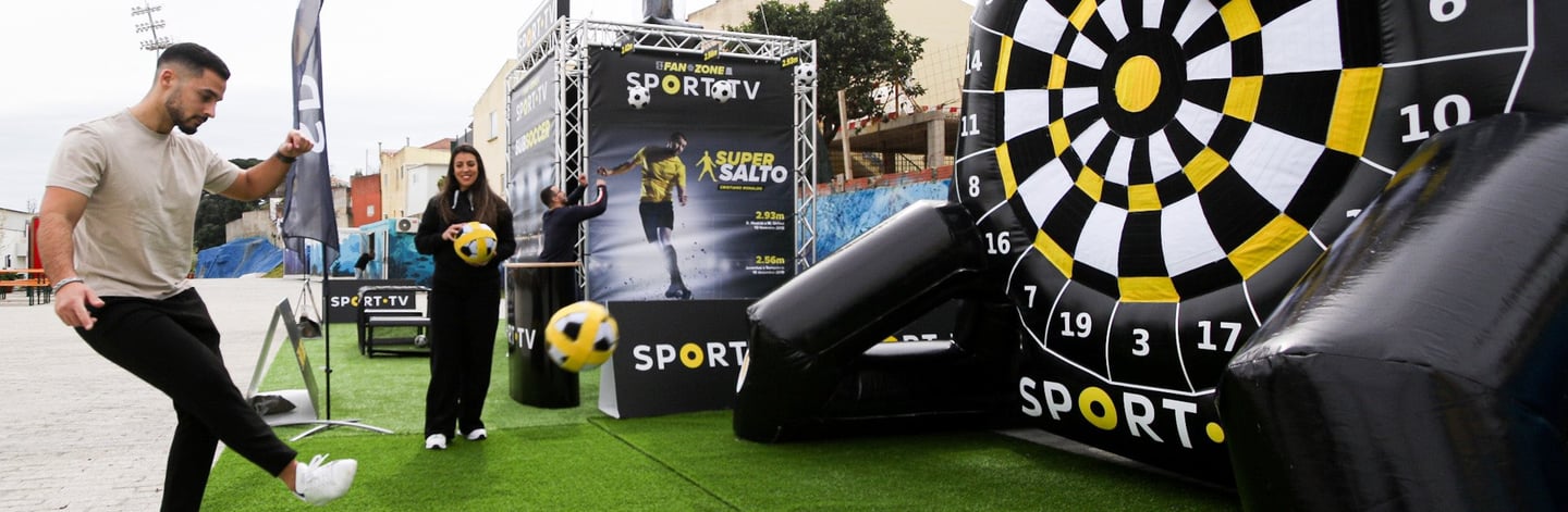 Inflables de futbol alquiler