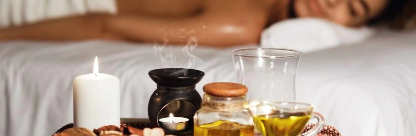 Natural stress relief massage therapy at Macro Spa in Medavakkam with relaxing spa ambianc