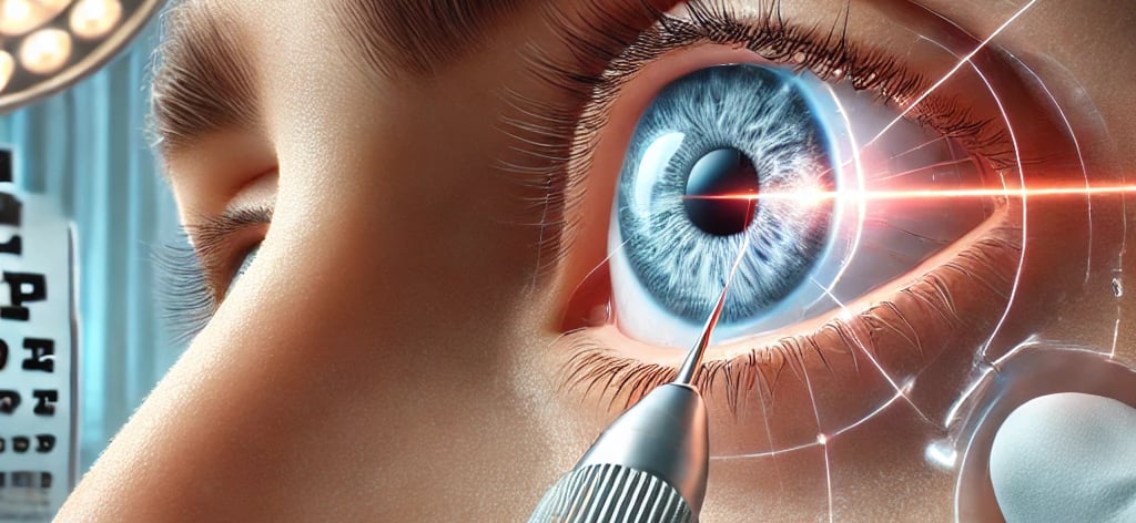 LASIK (Laser-Assisted In Situ Keratomileusis) is a popular laser eye surgery that corrects vision pr