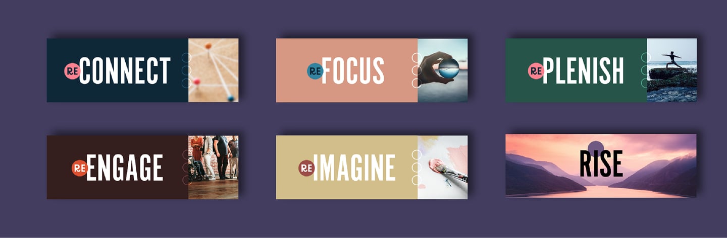 Digital banners to accompany newsletter