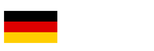 The iconic 'Made in Germany' logo, representing quality and craftsmanship Official "Made in Germany" logo in white and black
