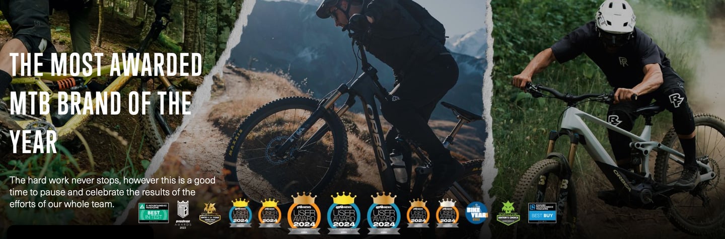 a man riding a bike on a mountain