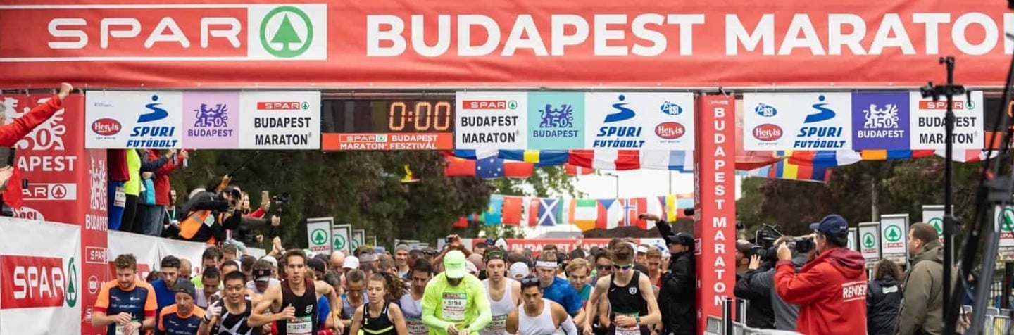 Start maratonu w Budapeszcie