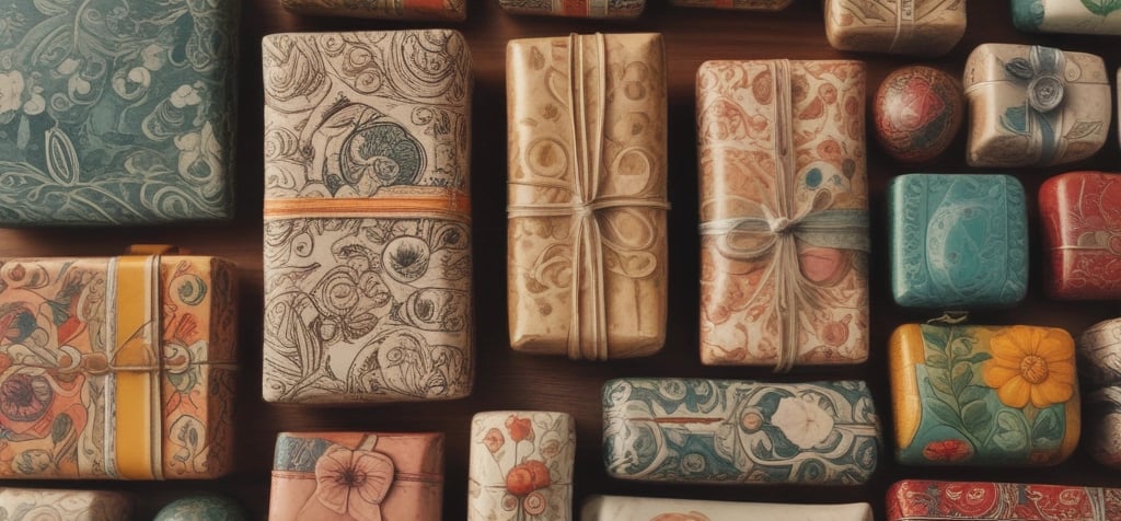 brown wooden tribal carved wall decor