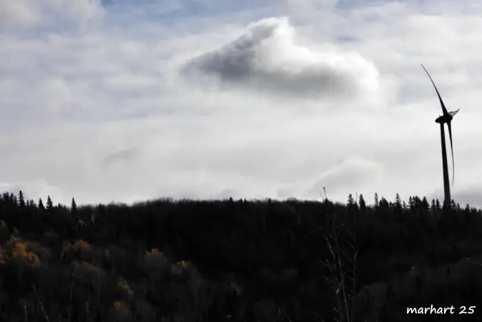 Éoliennes à Padoue.