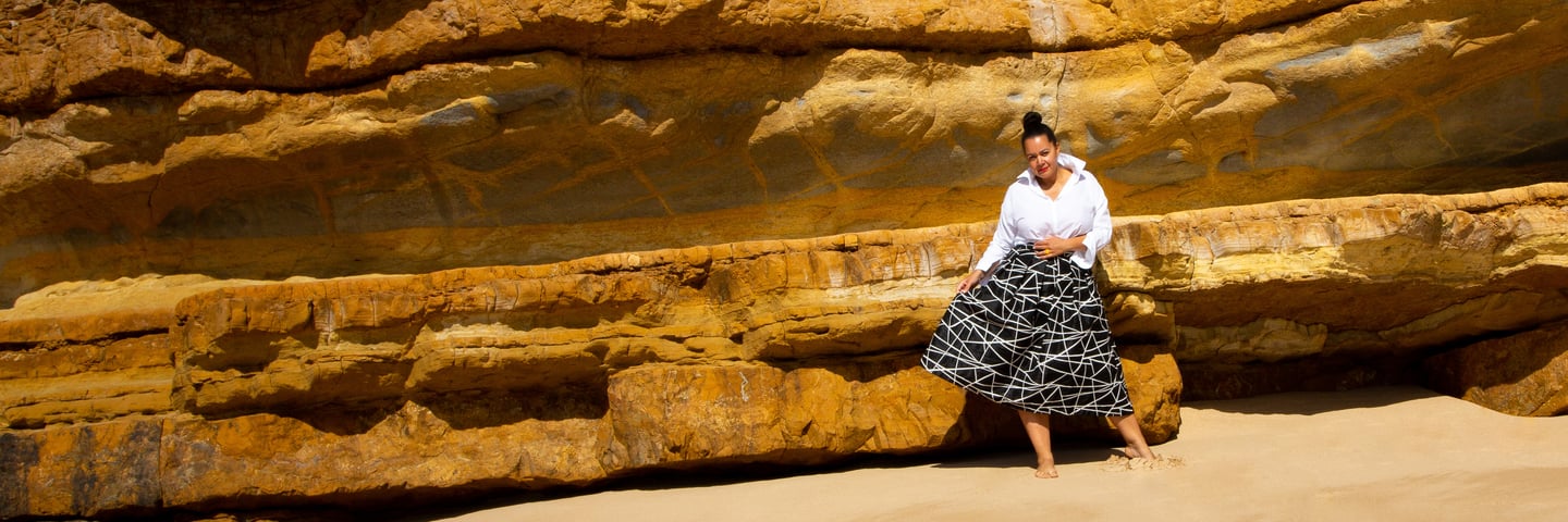 Jupe "Broken Glass" par Aurélie Kalenda