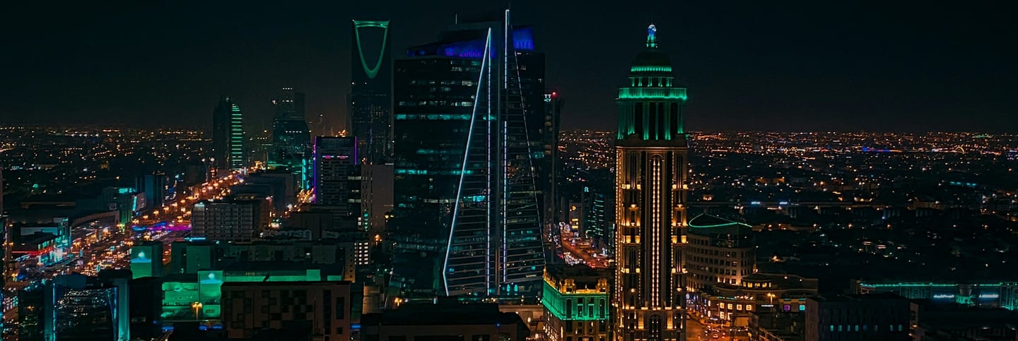 Riyadh Towers at Night