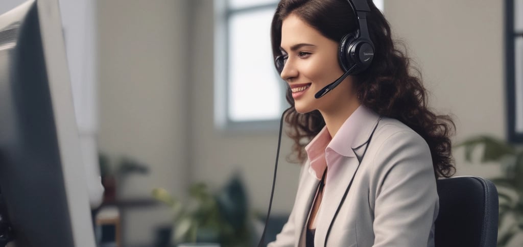 A cozy workspace with a laptop, notepad, and a steaming cup of coffee inviting visitors to reach out.