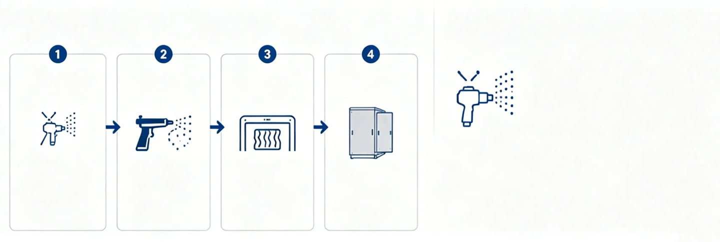 Typical Powder Coating Process
