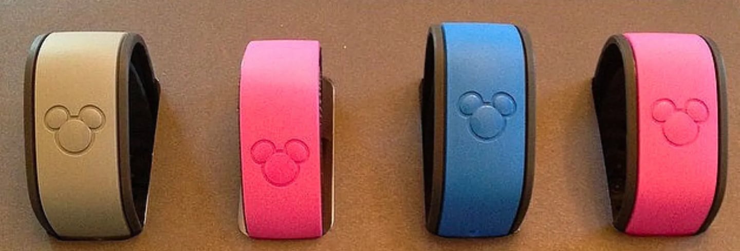 Disney Magic Bands for theme park entry and extra activities with the park