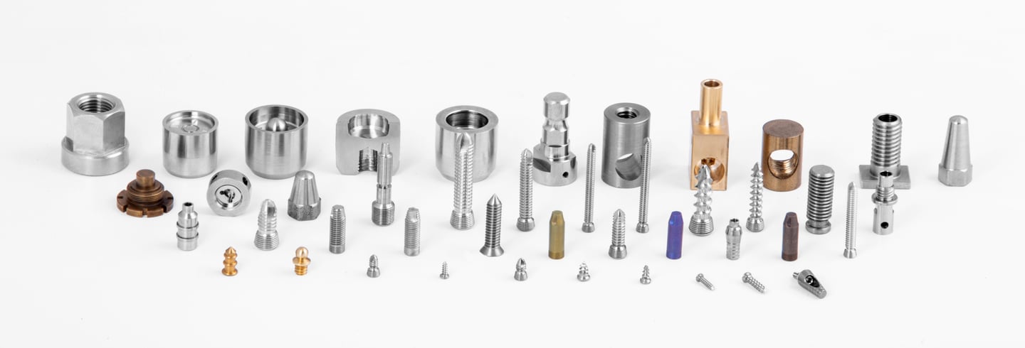 Swiss Sliding Head Machining Components