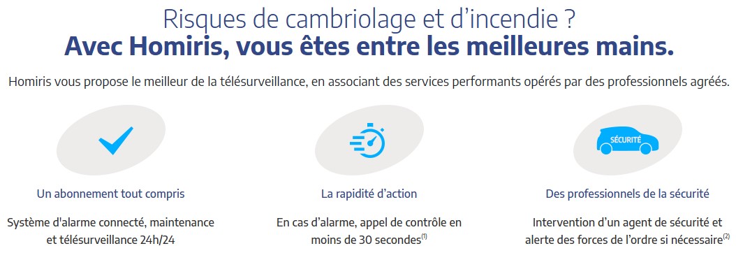 alarme homiris, alarme verisur, verisure