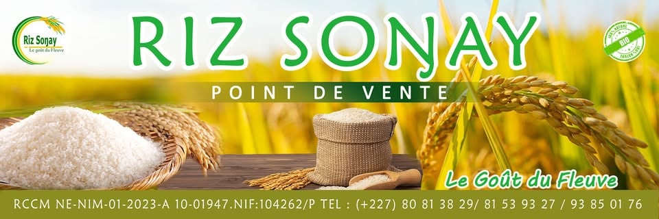 Agriculteur nigérien travaillant dans un champ de riz pour la Coopérative Riz Songhaï, appel à l’aid