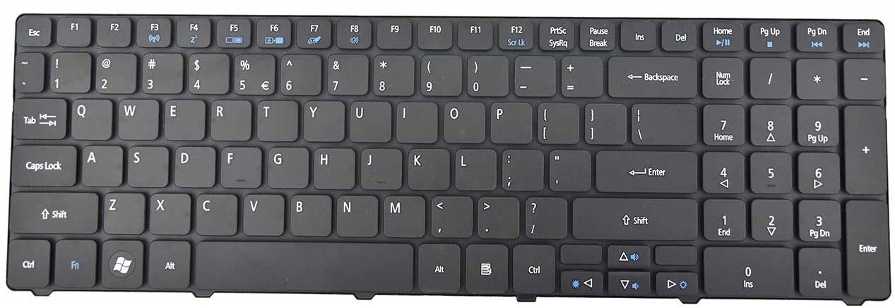 TOSHIBA LAPTOP KEYBOARD