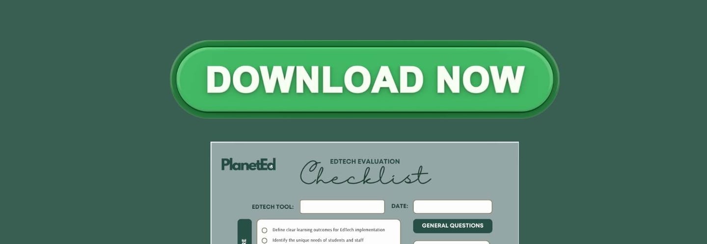 edtech evaluation checklist