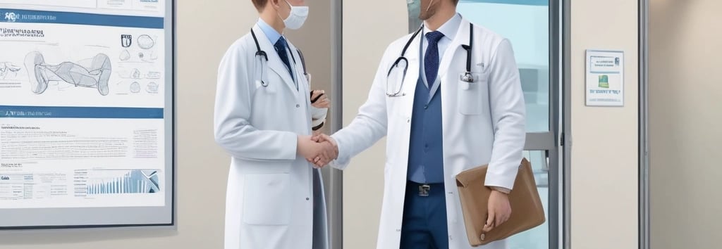 A welcoming office space with a friendly team ready to assist international healthcare professionals.