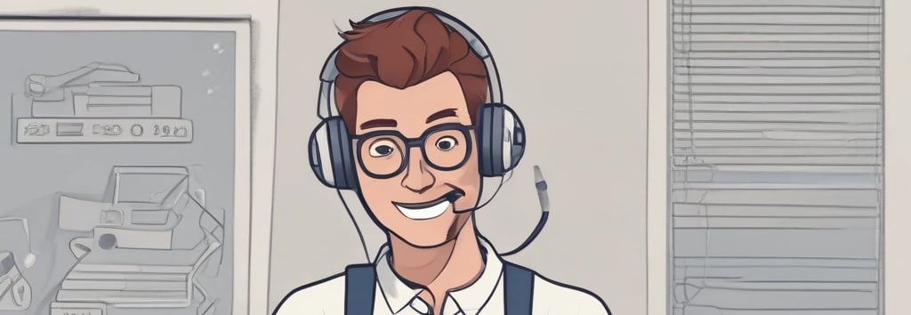 A friendly customer service representative ready to assist.