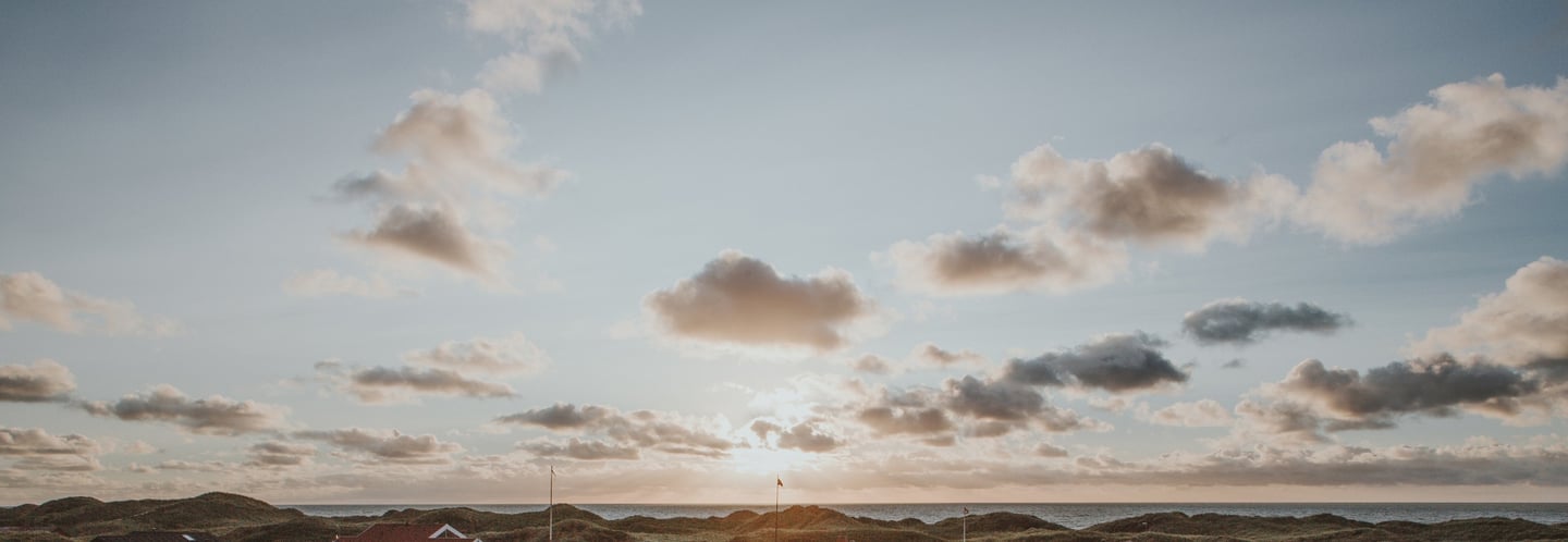 Sunset at the west coast