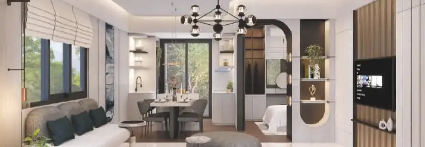 Interior Bali Resort Tangerang