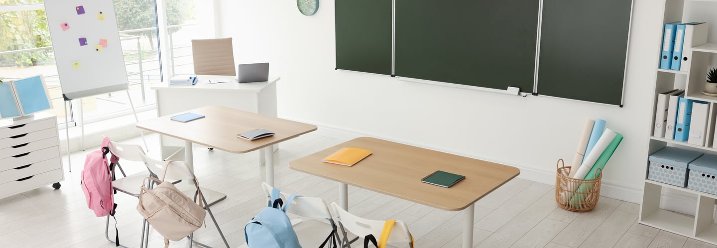 A classroom setting