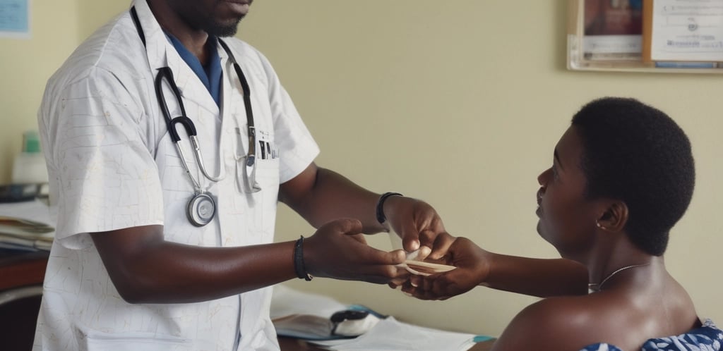 A mobile-friendly contact form design for b & s ghana medical distribution.