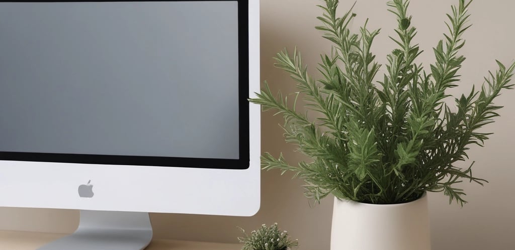 oficina en casa minimalista - fidensa studio