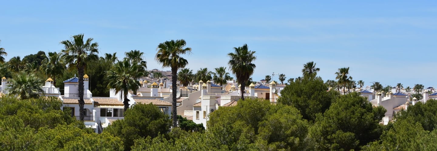 View from the roof terrace Casa Romantica Villamartin Orihuela Costa