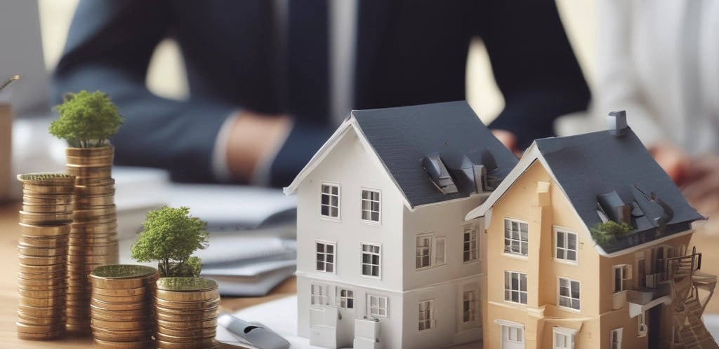 A person in a white lab coat is standing in front of a series of shelves filled with various boxed items, likely in a pharmacy or medical supply room. The individual is focused on examining a box held in their hand, suggesting they are organizing or checking inventory.