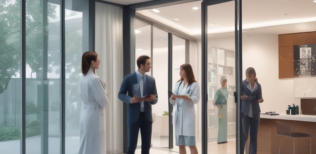 A welcoming clinic environment for Regenia.