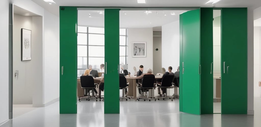 A modern office space representing a professional environment.