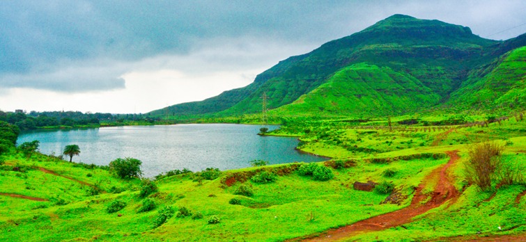 Serene lake near Railway Station, Igatpuri near Lakefield Apartments