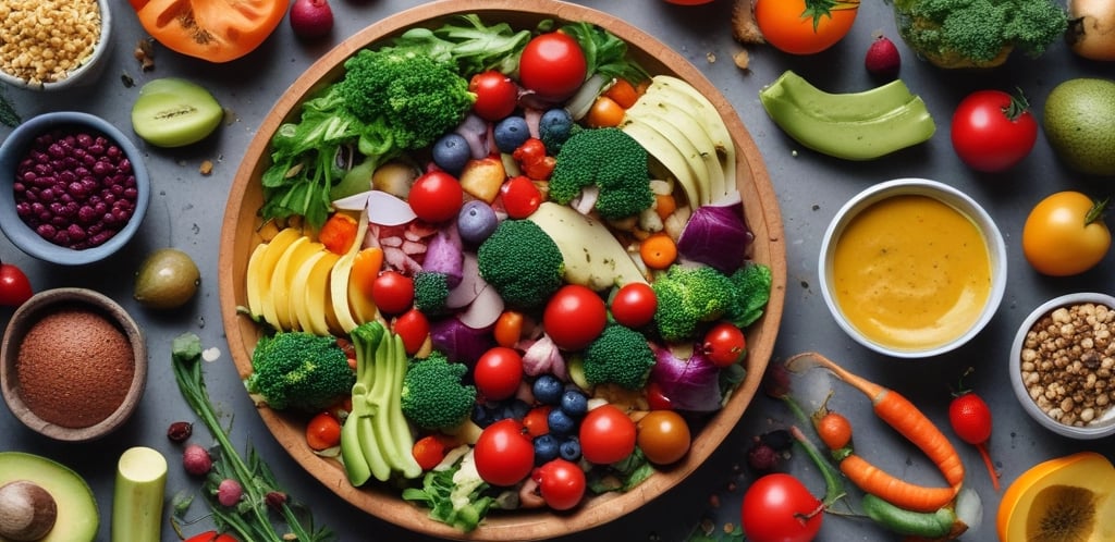sliced fruits on plate