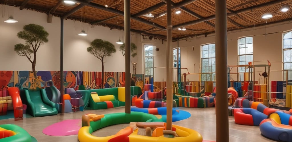 A welcoming office space for language learning.