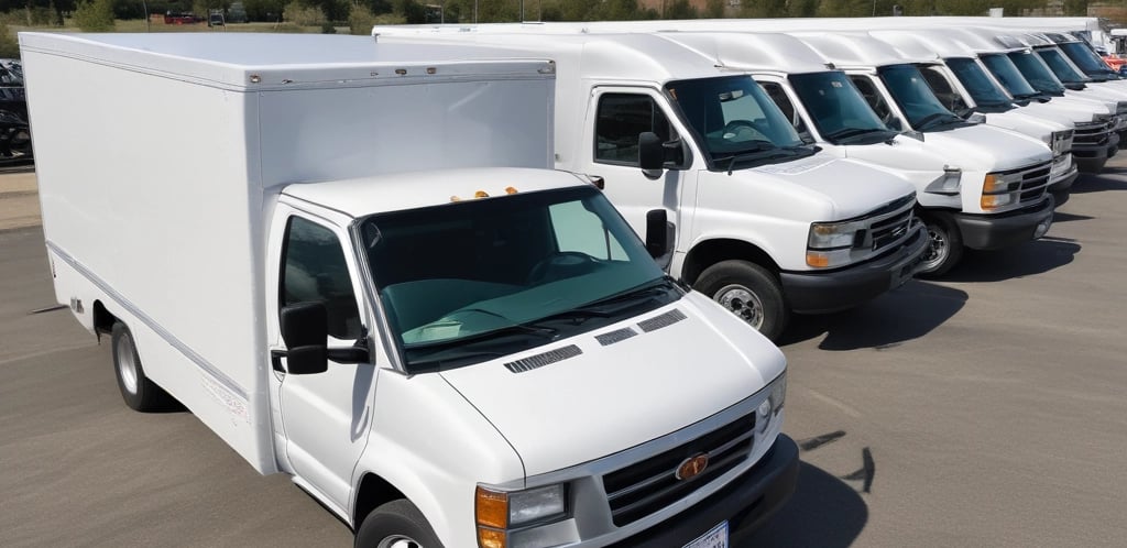 A yellow delivery van with visible front-end damage is being towed by a recovery vehicle. The van belongs to a well-known courier company, as indicated by the branding on its side. The surrounding environment includes a gravel area, a concrete boundary wall, and a partly cloudy sky.