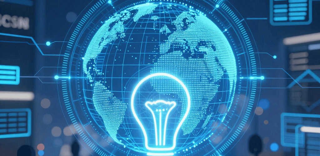 A friendly professional at a desk with a laptop, ready to assist clients.