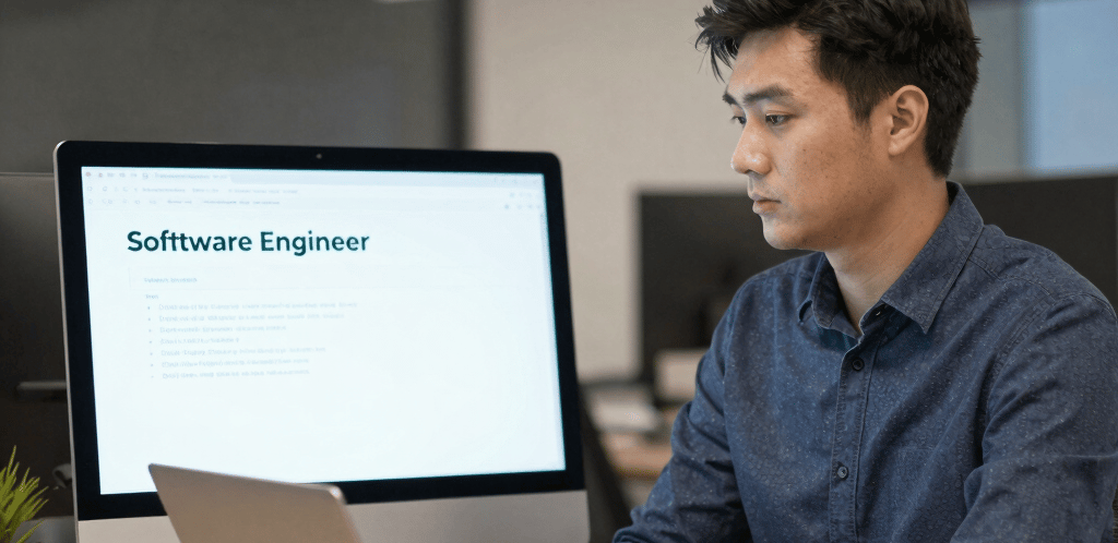 A friendly customer service representative wearing a headset, smiling and ready to assist.