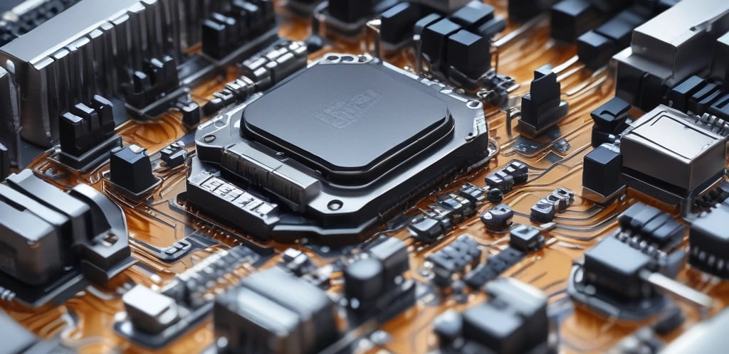 A friendly IT specialist assisting a client in a modern office setting in Delhi NCR.