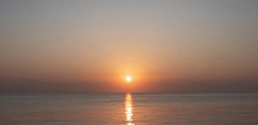 A calm therapy room with soft blue walls and a comfortable chair bathed in natural light.