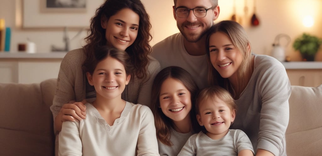 A friendly insurance agent speaking with a client in a bright, welcoming office.