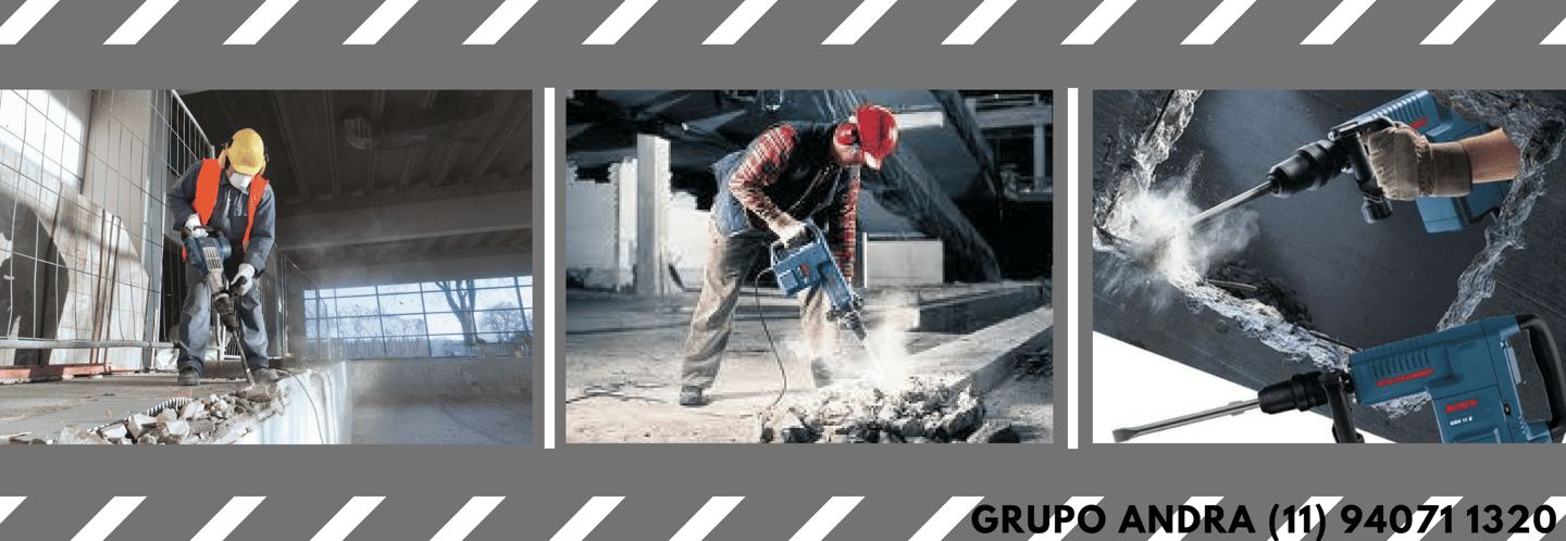 aluguel de martelete na zona leste 