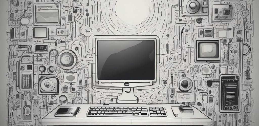 A business card with 'mocp' branding placed on a concrete surface, accompanied by a modern electronic device displaying the same text. The design is minimalist, featuring white and gray tones. A QR code is present on the card alongside the text 'Personal Brand'.