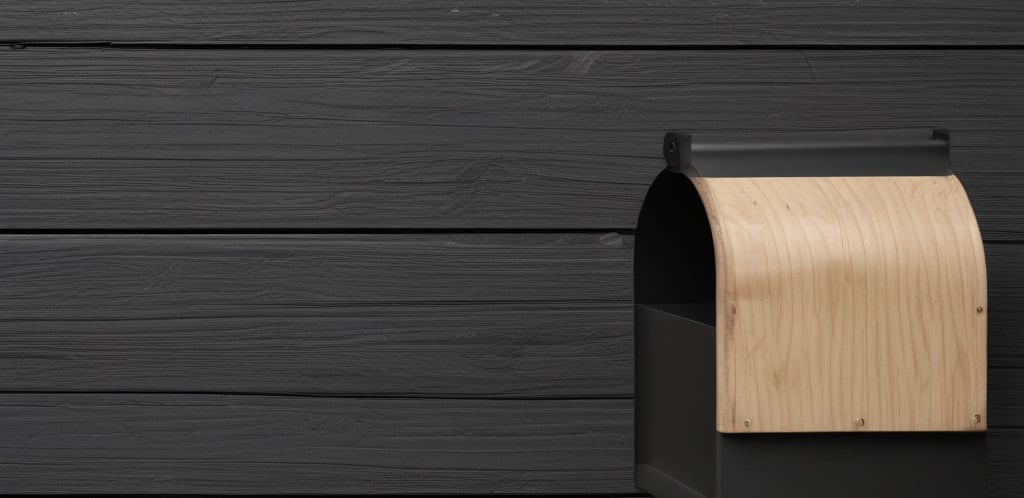 A hair salon interior seen through a glass door with welcoming signs in multiple languages. The reflection includes barber chairs, hair products, a wall clock, and decorative signage. Various posters and products are displayed on the walls.
