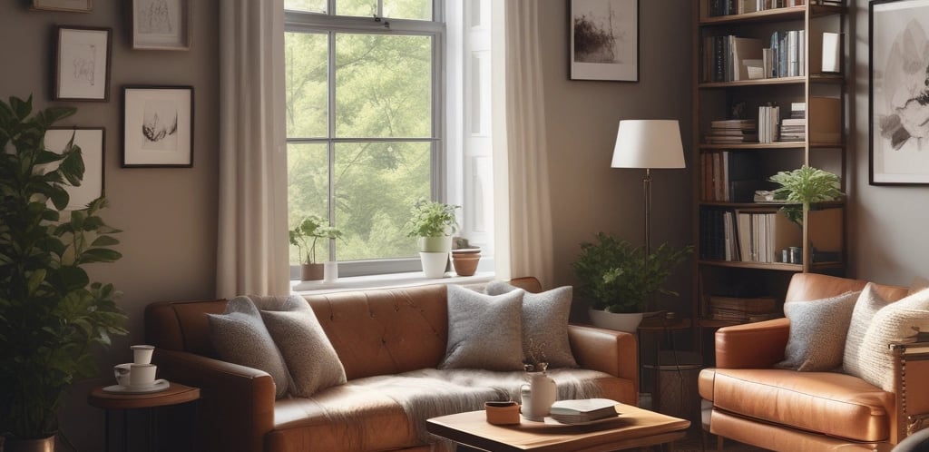 A calm office space with a welcoming desk and a plant, symbolizing a professional counseling environment.