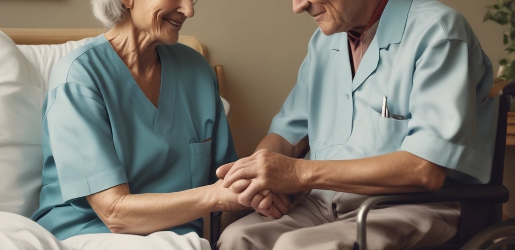 A letter board displays the words 'BIPOLAR DISORDER' surrounded by scattered letters. Nearby, there is a clipboard with a blank sheet of paper and a pencil, accompanied by a cup of black coffee. Three photographs show different facial expressions, and a small potted plant is visible. The surface is textured in a neutral tone.