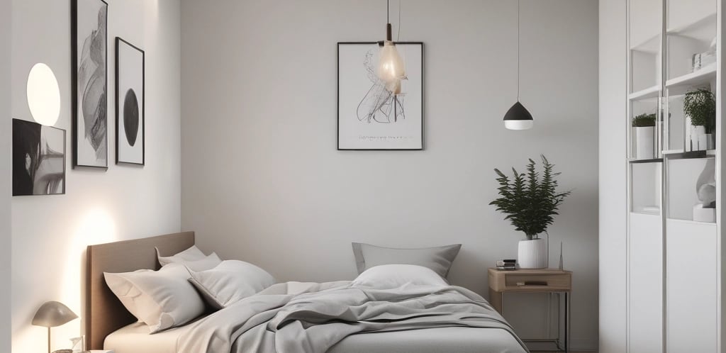 A cozy nursery corner with a baby mattress and soft toys.