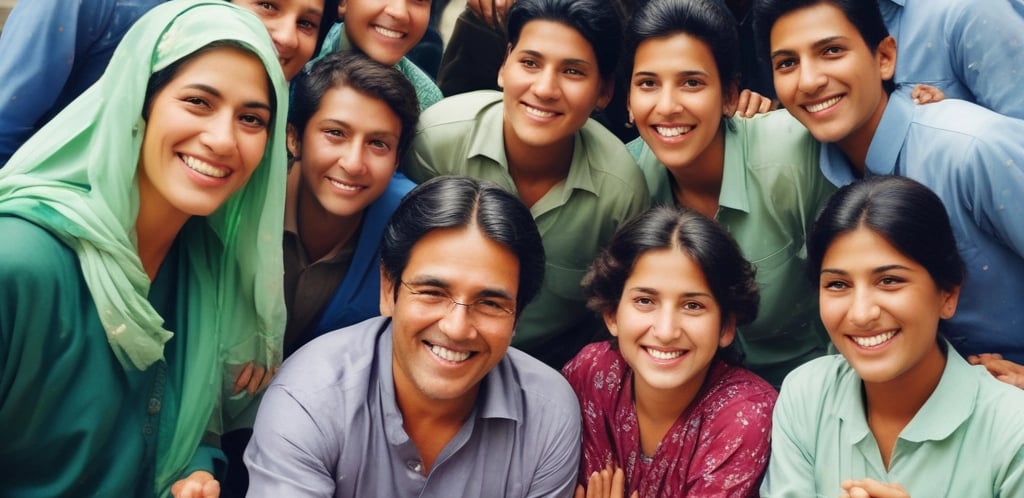 a black door handle on a blue wall