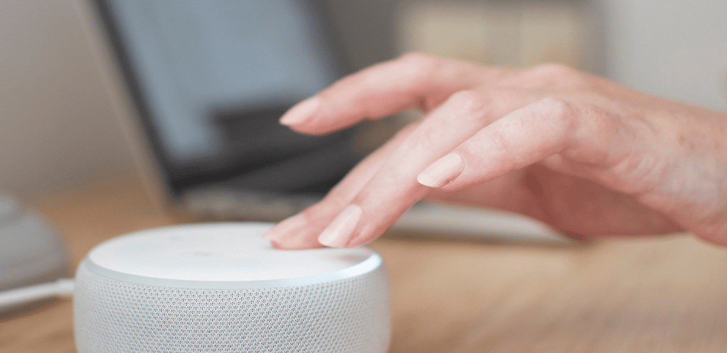 imagem mostrando a conexão da alexa com a casa
