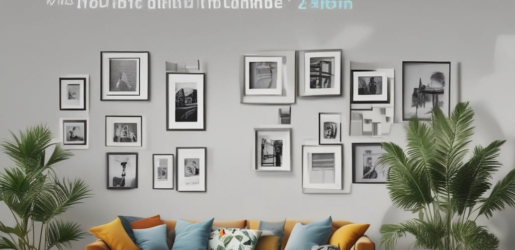 A professional office environment with a team discussing over a laptop.